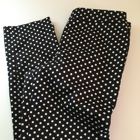 Talbots Pants - Talbots Polka Dot Pants